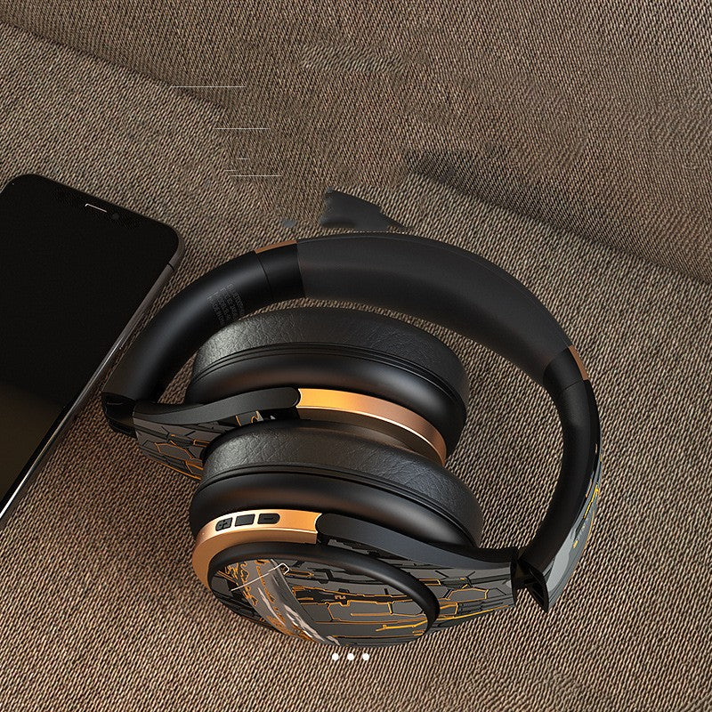 Casque Bluetooth Tête montée Active Réduction du bruit E-Sports Jeux Ordinateur Ultra-long