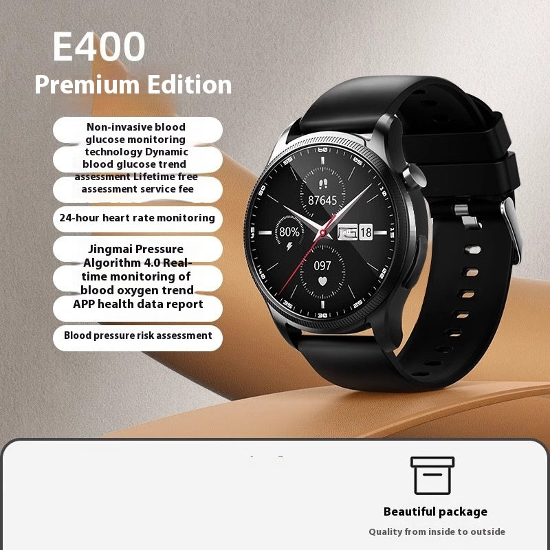 Montre de glycémie non invasive ECG Blood Pressure Heart Rate Smart Bracelet