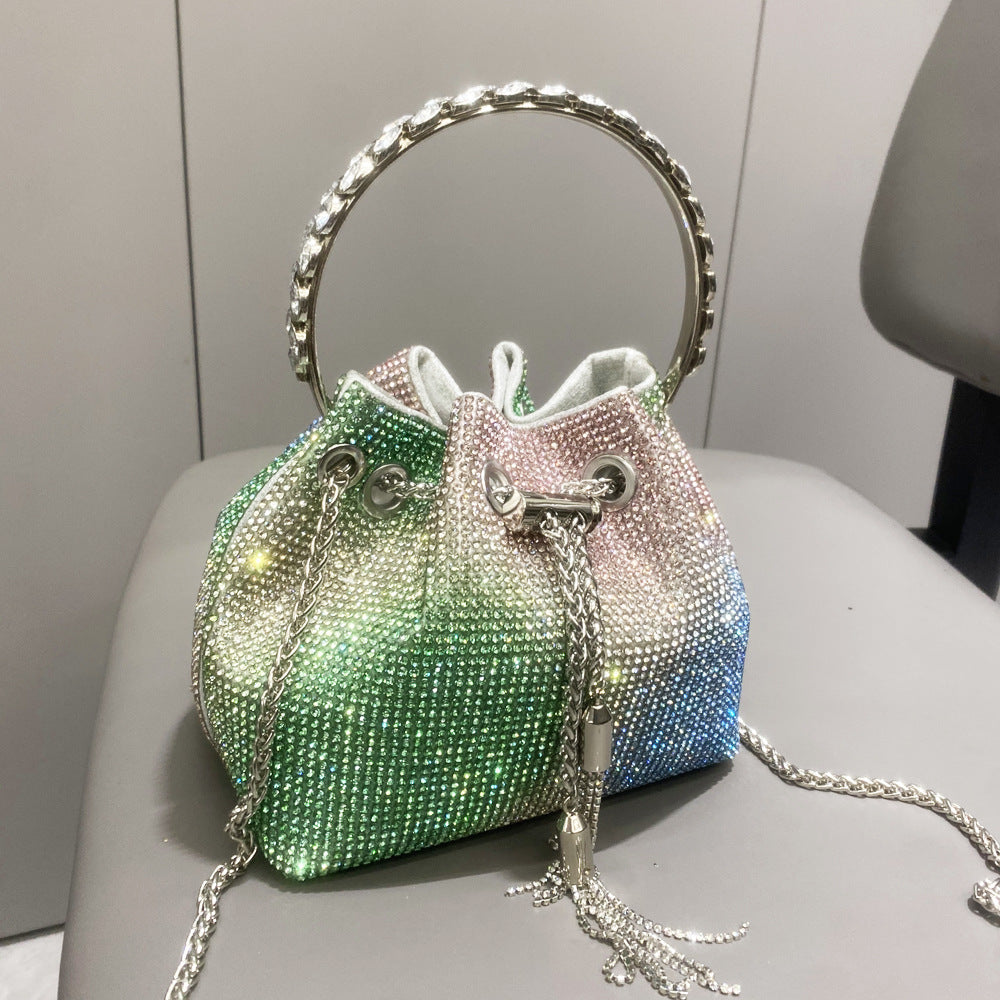 Sac à main en diamant brillant européen et américain pour les femmes