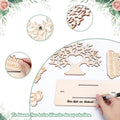 Argent de mariage Cadeau en bois Argent Arbre cadeau Arbre de vie Décoration de table Arbre de mariage Creat