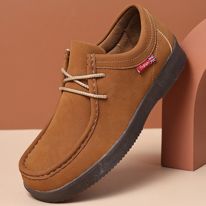 Robe en cuir véritable homme Chaussures décontractées - Confortable Respirant Business Mocassins formels