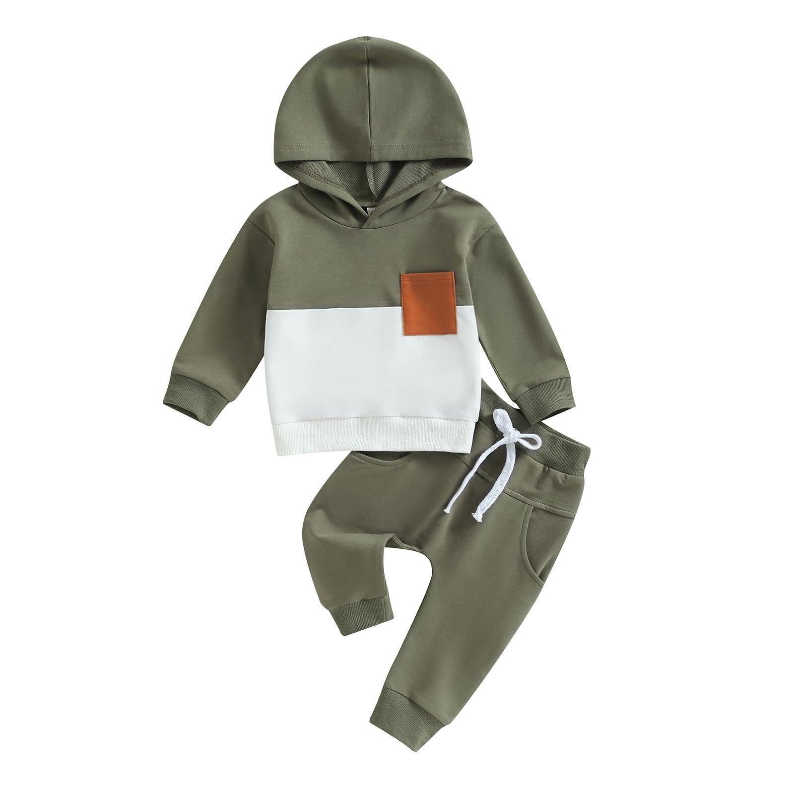 SpringSummer Arrivée Color-Block Boys Set