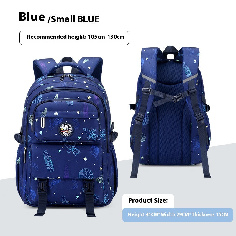 Sac à dos de l'élève de l'école primaire Starry Sky Leisure Schoolbag