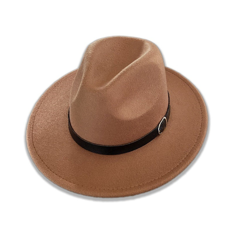 Chapeau vintage Western Cowboy de style américain Hommes Chapeau formel Printemps et automne