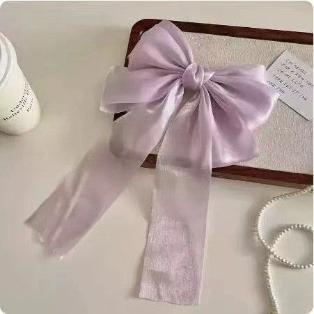 Femelle Sweet Desire Mesh Bow Clip cheveux