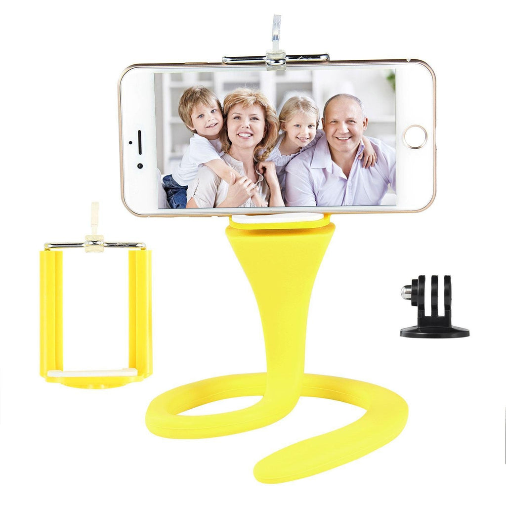 Support multifonctionnel en silicone pour le streaming en direct mobile
