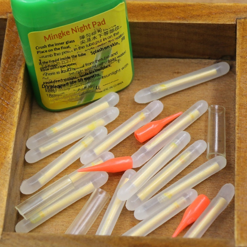 Équipement de pêche de plein air embouteillé pêche de nuit bâtons