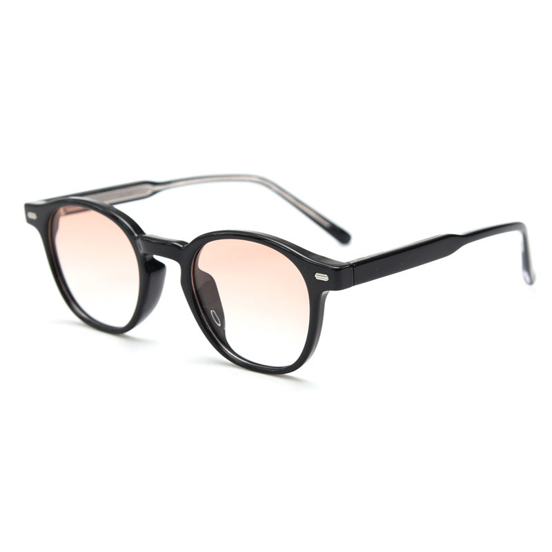 Lunettes de soleil polarisées rétro colorées avec un cadre mince