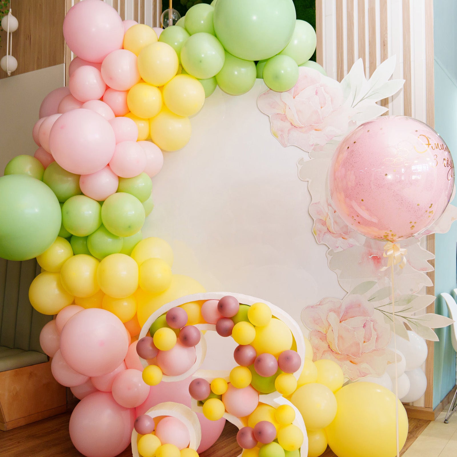 Décorations de fête et accessoires - Ballon à rayures 20 pièces Garland