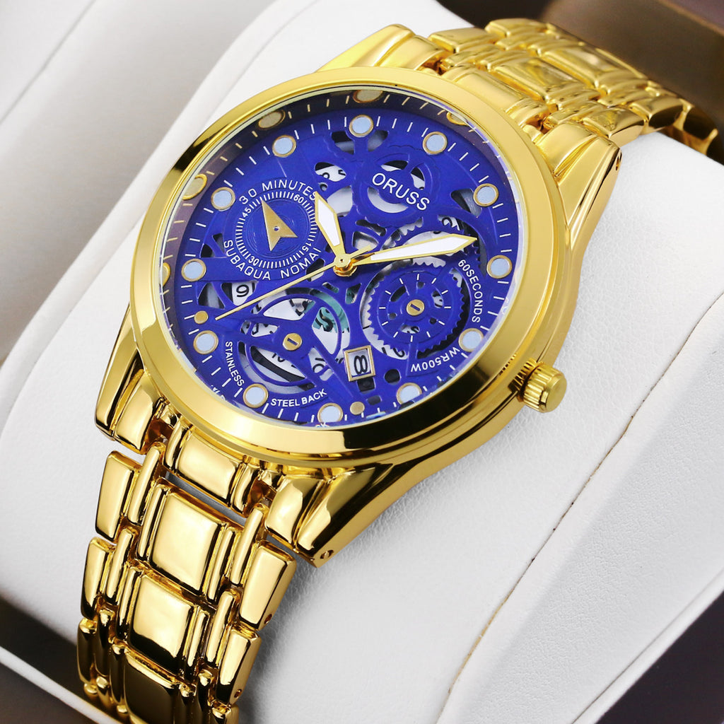 Mouvement automatique de montres Quartz Hollow