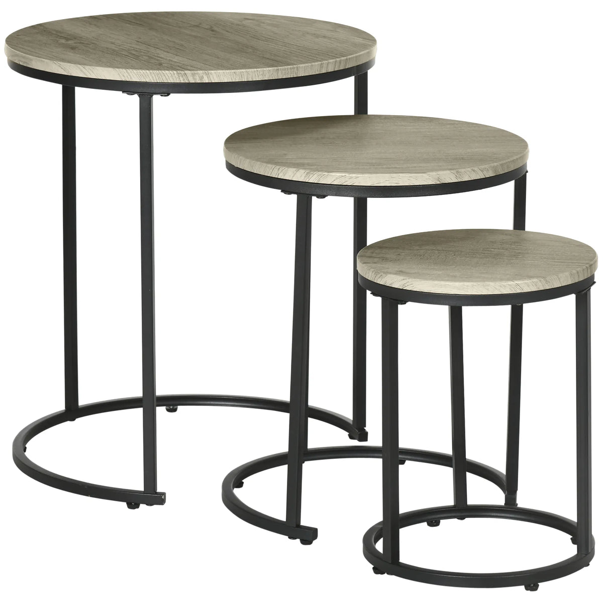 Tables de nidification Ensemble de 3