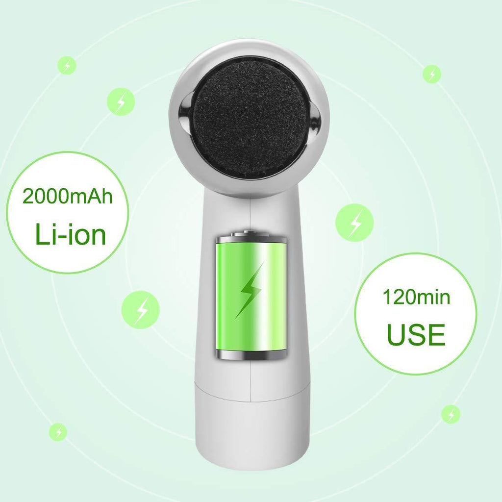 Polisateur à pied électrique avec fonction de nettoyage sous vide pour exfolier