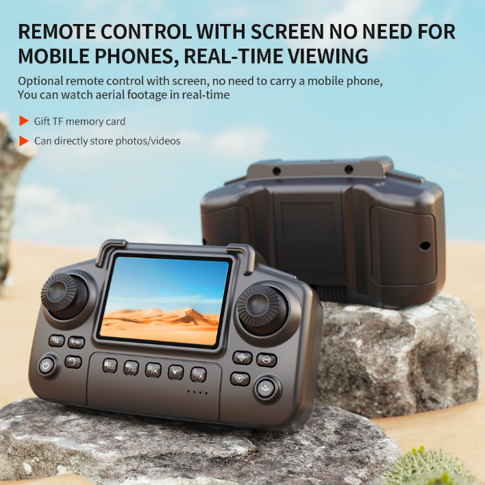E99 Drone double batterie avec écran