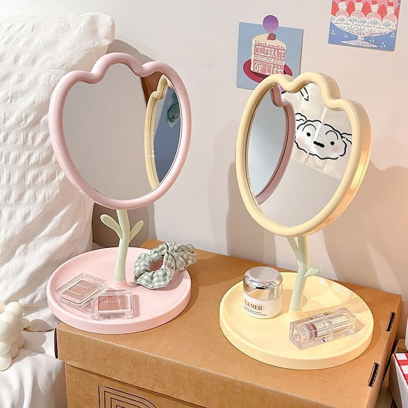 Dortoir étudiant Tulip bureau panneau de surface bureau Vanity miroir nouveau