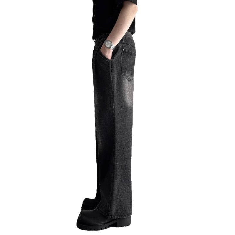 Jeans retro minimalistes haut de gamme pour hommes