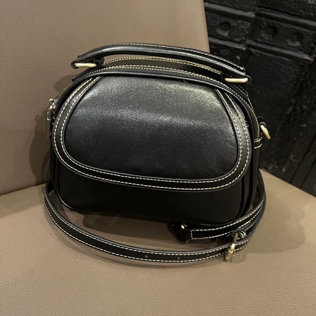 Sac croisé en cuir à épaule unique