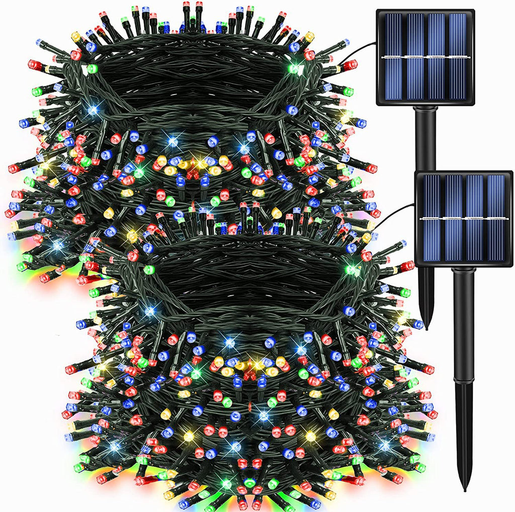 LED Atmosphère de Noël Outdoor Waterproof Chaînes solaires