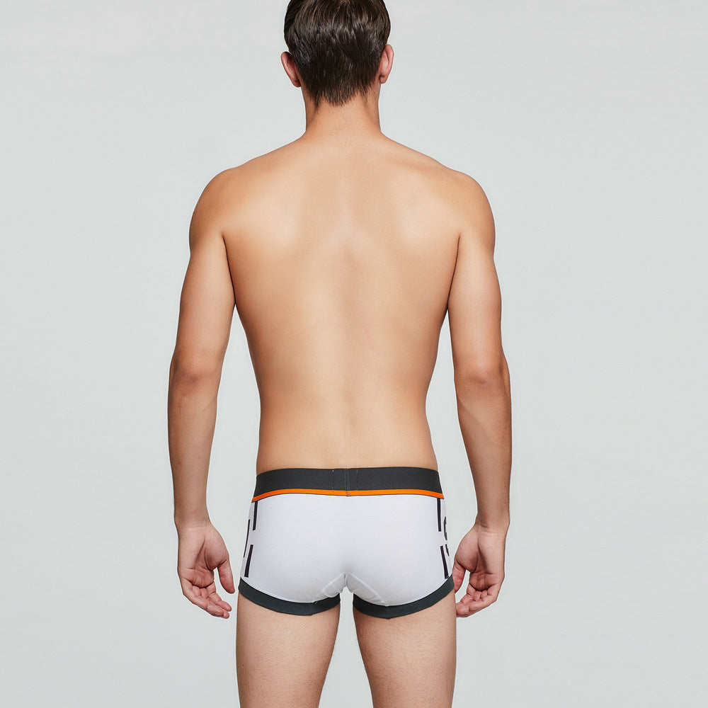 Sous-vêtements en coton respirant taille basse pour hommes