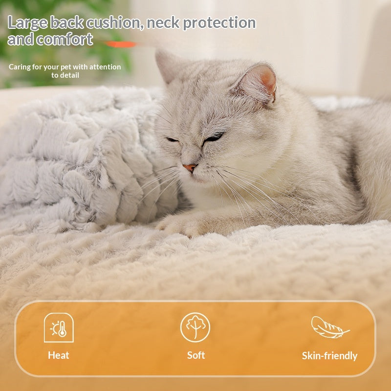Neste de chat Coussin de canapé chaud d'hiver Extra grand chien extérieur Neste de chat Cage spécial animal S