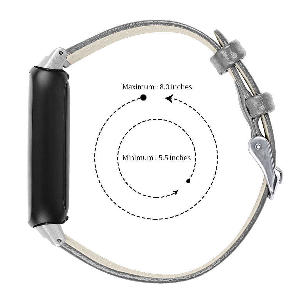 Ceinture en cuir véritable Première couche Cowhide Bracelet en cuir de couleur solide