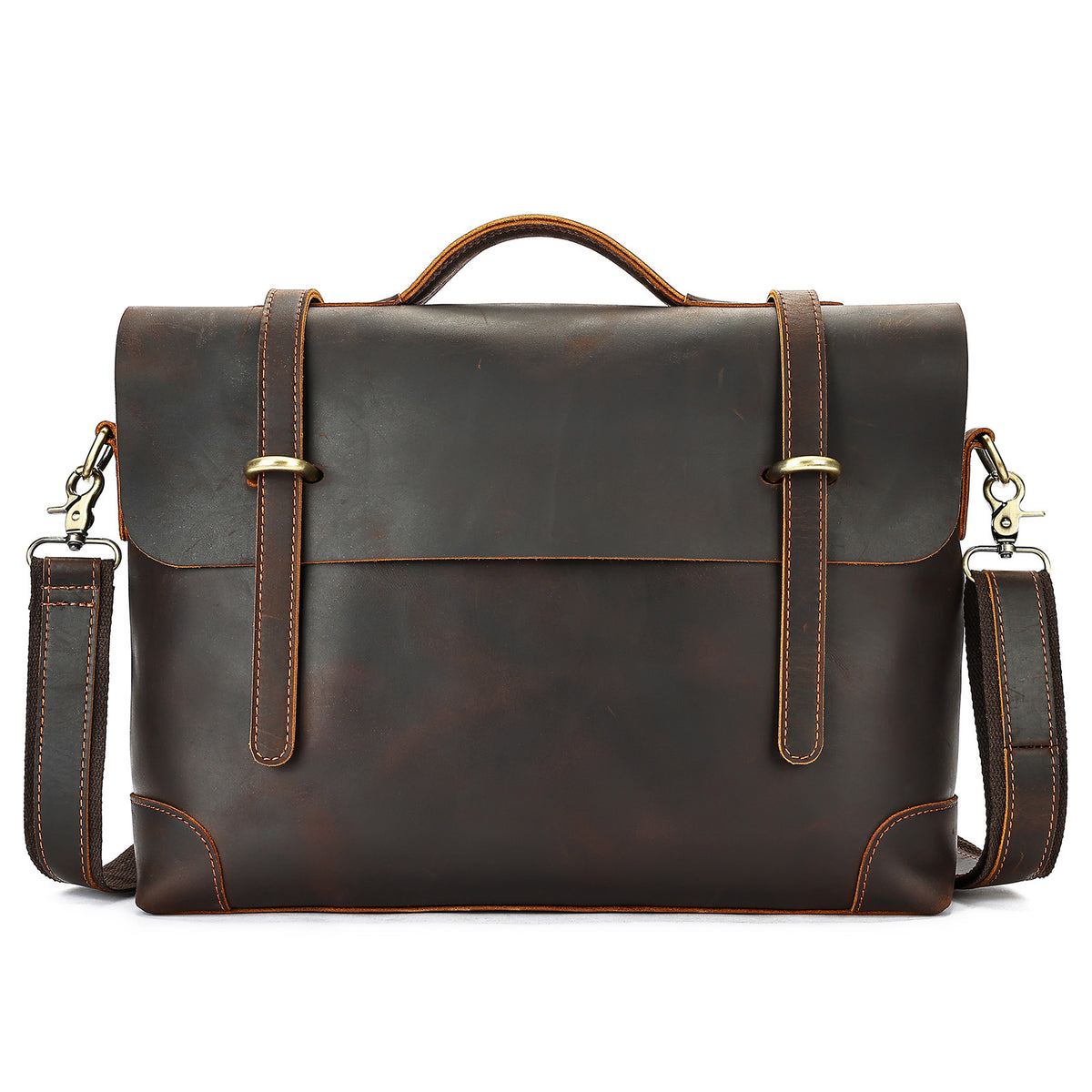 Sac de corps Cowhide haute capacité pour hommes haut de gamme