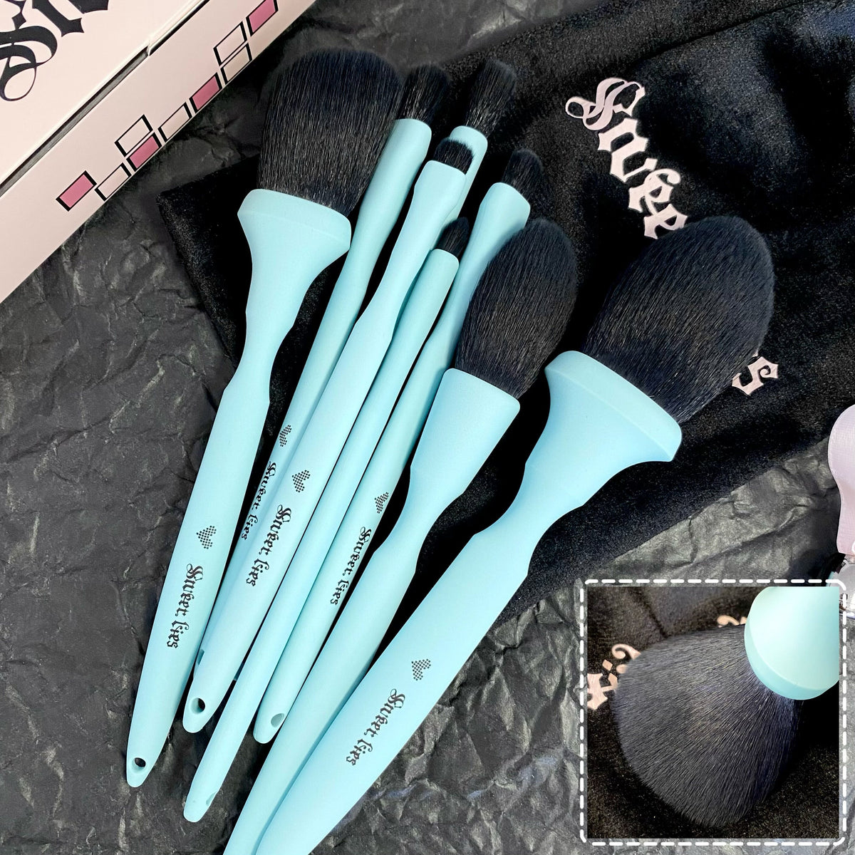 8-Piece Ultra-Soft Makeup Brush Set