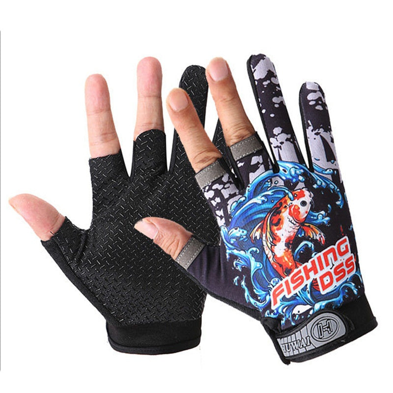 Gants de pêche à vélo Lure Protection solaire