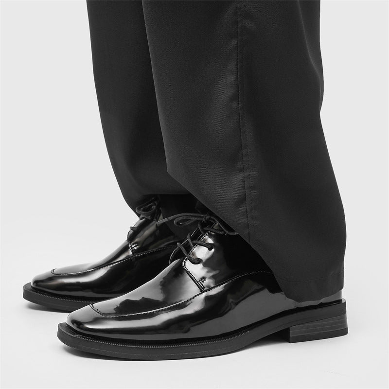 Chaussures d'ascenseur pour hommes en style britannique