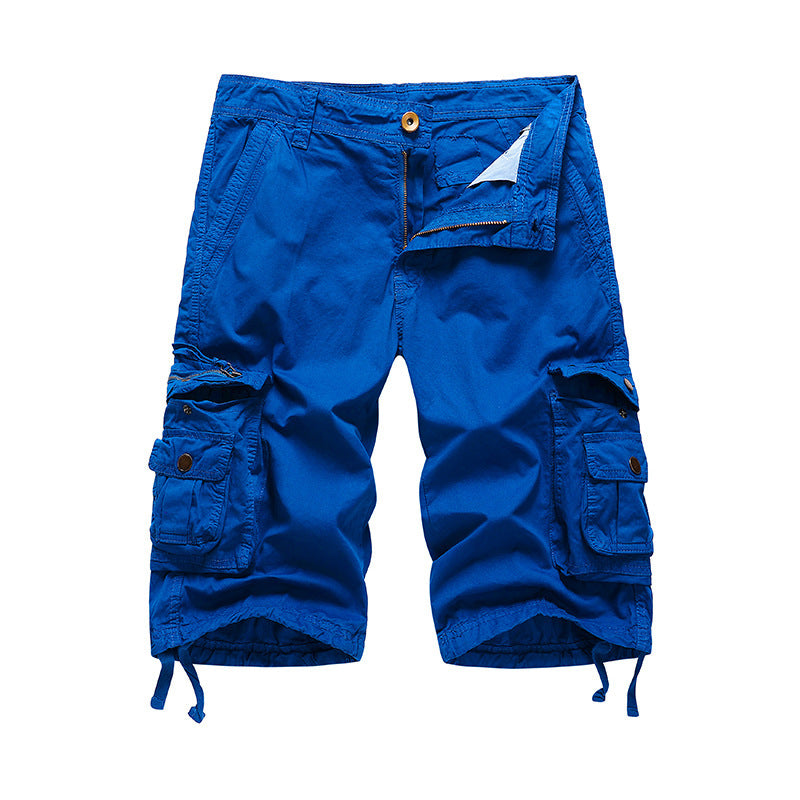 Amazon Commerce extérieur Vêtements de travail pour hommes Bas de fret occasionnel perdu Grande taille Knee Multi-Pocket