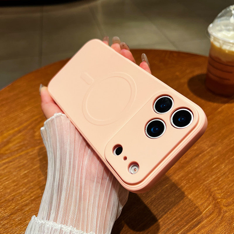 Cas de téléphone liquide magnétique