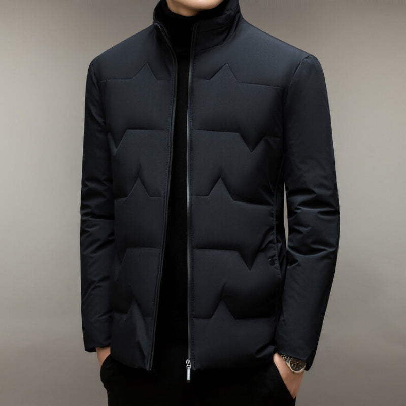 Veste rembourrée en coton pour homme d'âge moyen