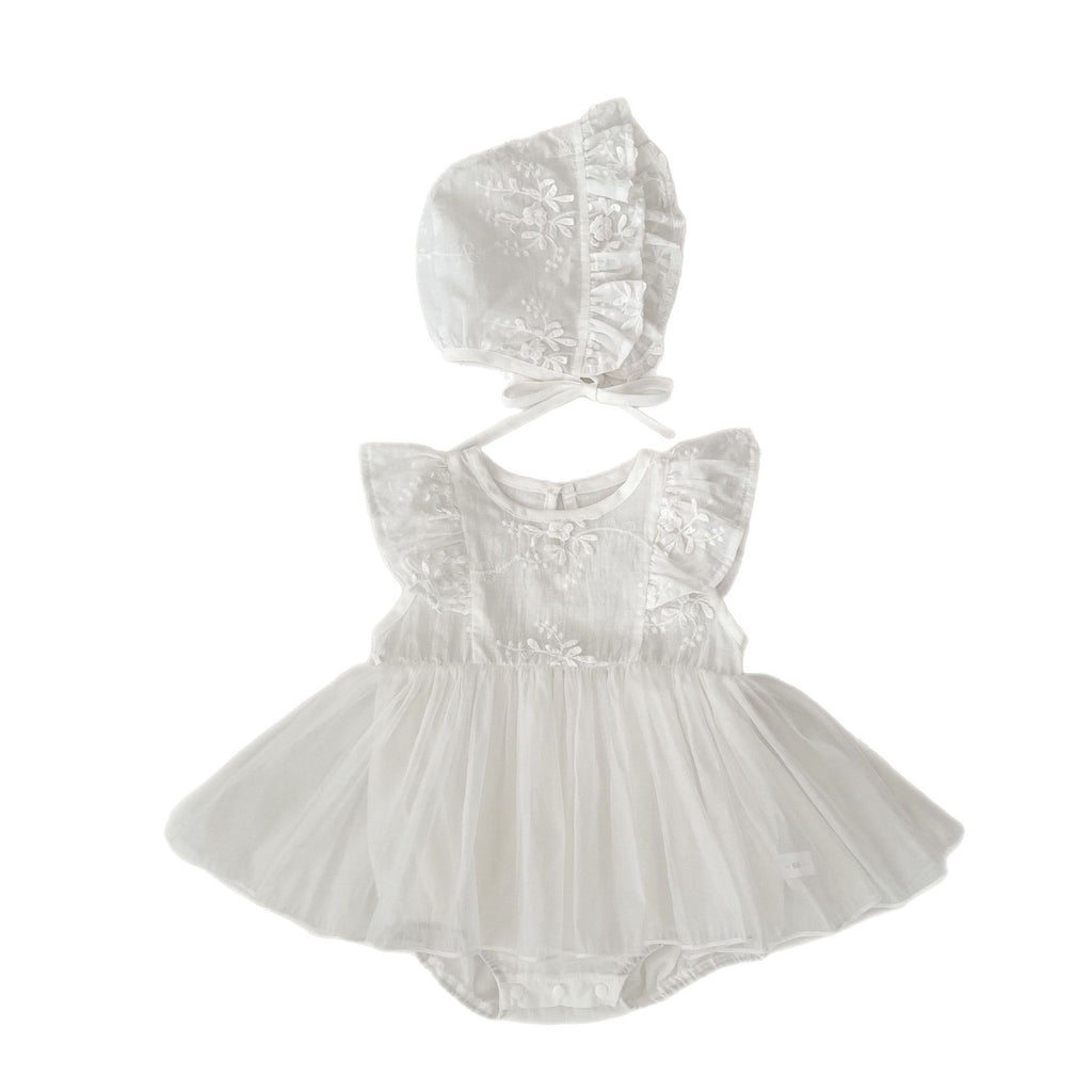 Été Style Baby Mesh Sac Robe de pet style occidental Robe de princesse de fleur pour les femmes