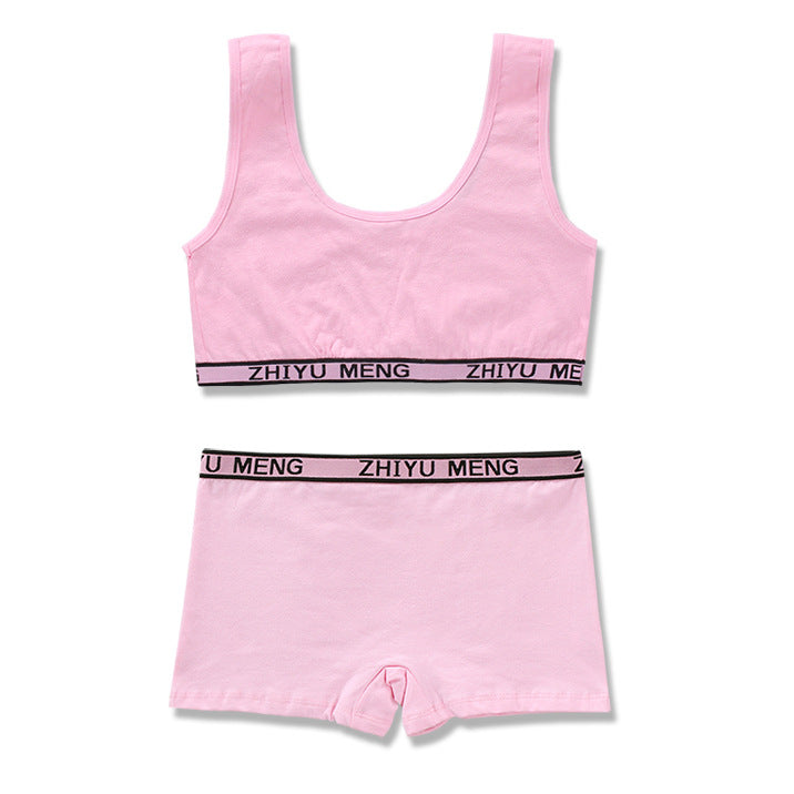 Ensemble de sous-vêtements en coton massif pur