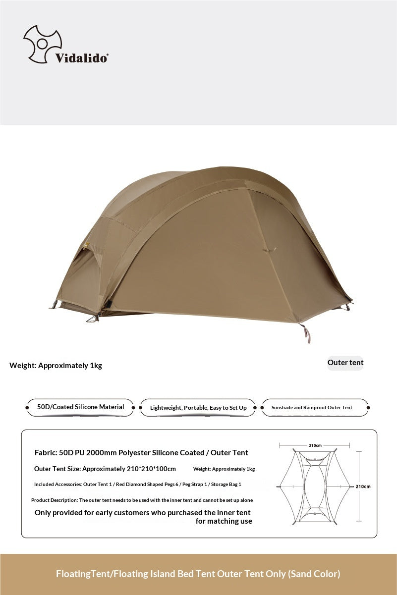 Tente de camping en plein air Portable léger