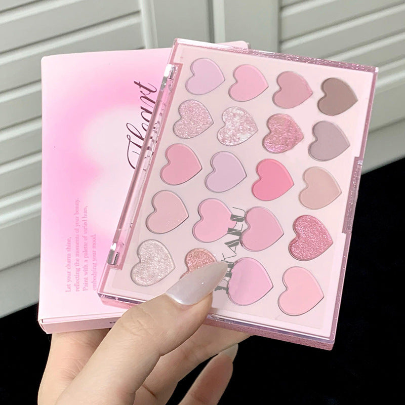 Palette à paupières de 20 couleurs Matte et Shimmer