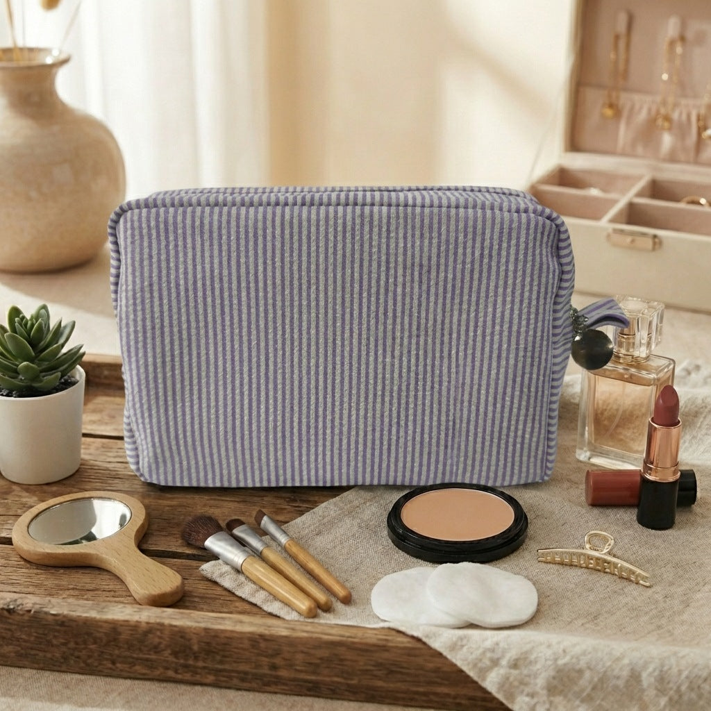 Brodé sac de toilette cadeau de demoiselle d'honneur