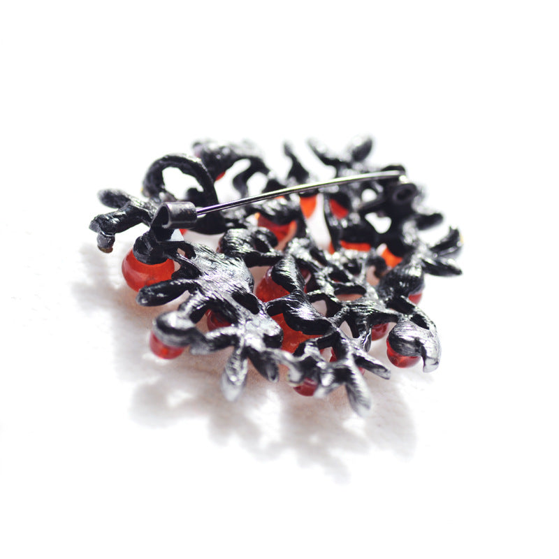Broch polyvalent de style rétro-chic Branche