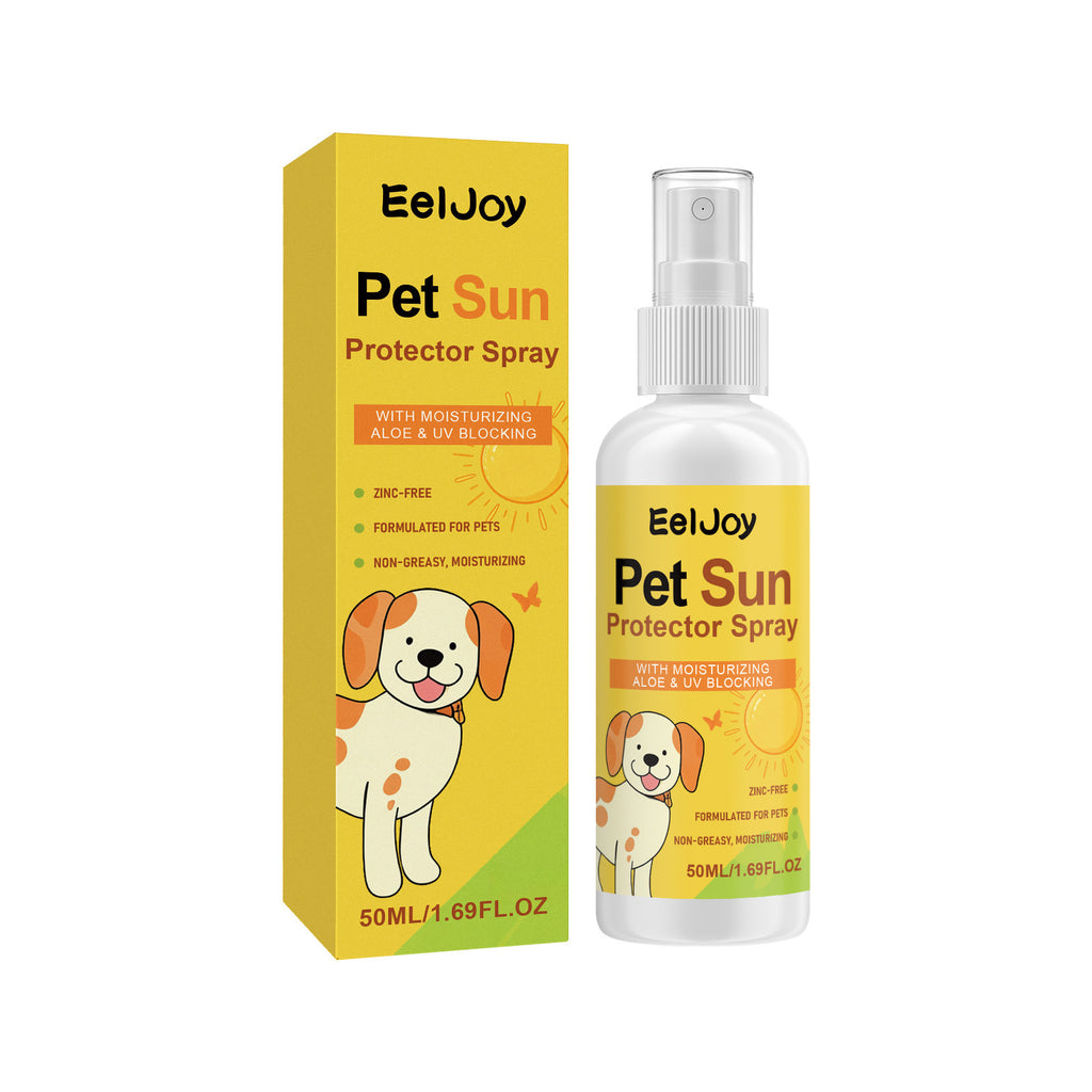 Spray protecteur du soleil animal