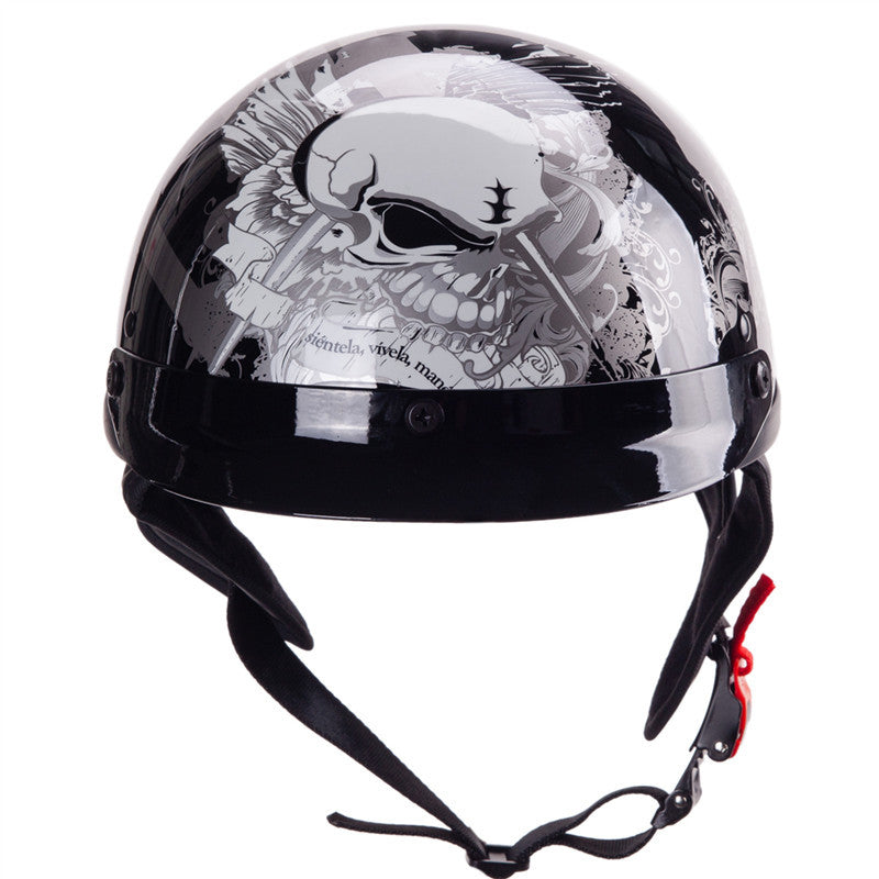 Casque de moto électrique en plastique