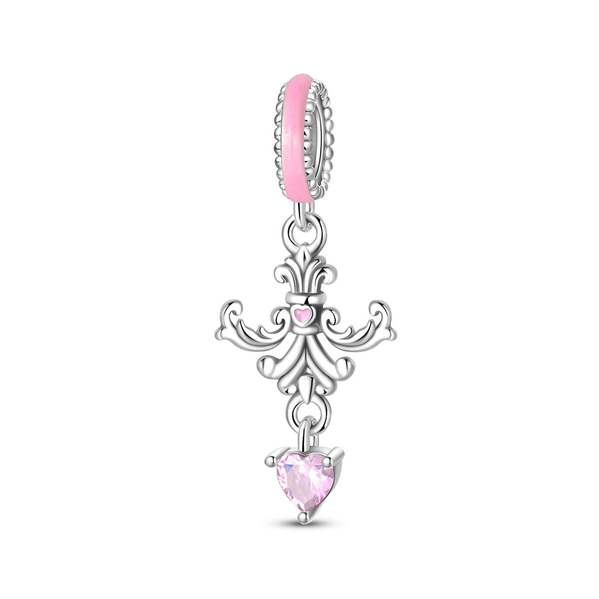Bracelet de perles classiques en argent plaqué cuivre