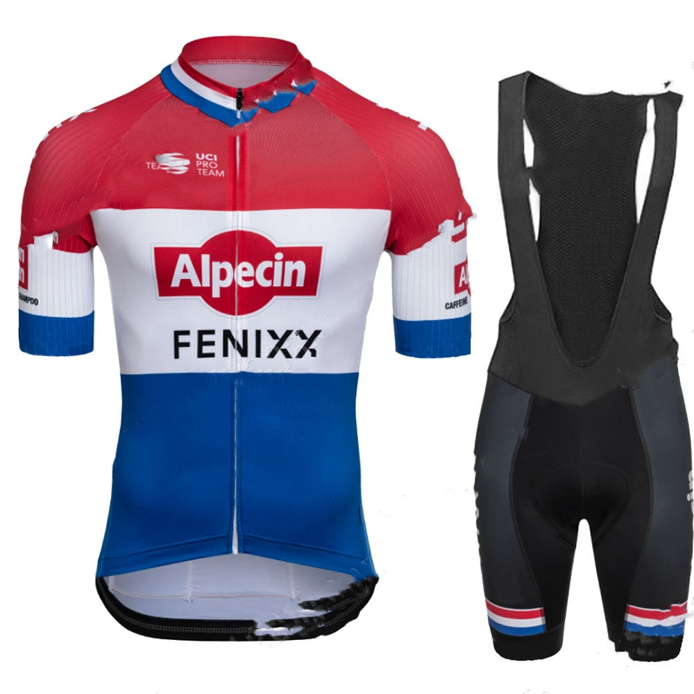 Bib à manches courtes Cycling Jersey Suit