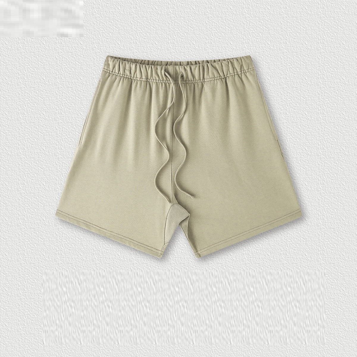 Couleur de la Terre Style de base Short en coton moyen et grand pour enfants