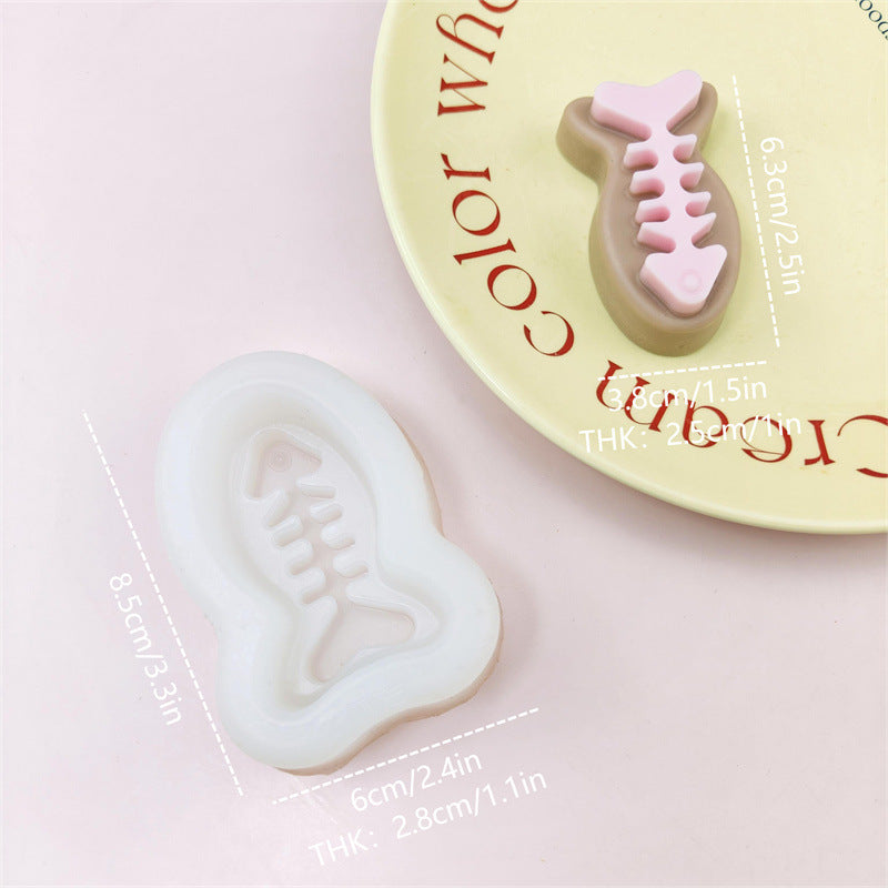 Réplique créative Pain silicone Fondant outil de décoration de gâteau bricolage poinçon fait main