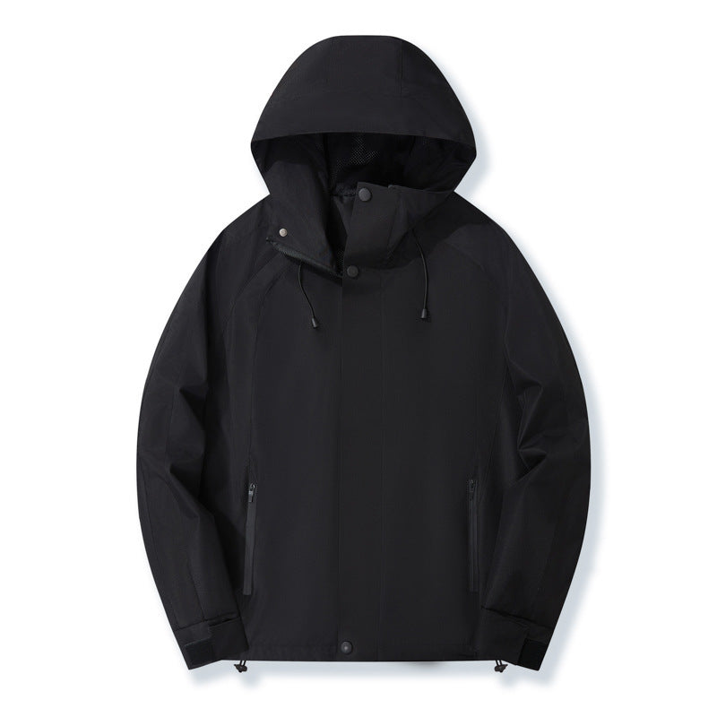Veste à capuche Sport-Style Hommes Casual Outdoor imperméable