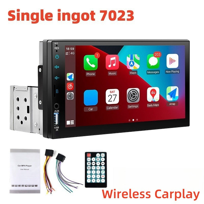 Système multimédia d'interconnexion de téléphone mobile MP5 monté sur véhicule