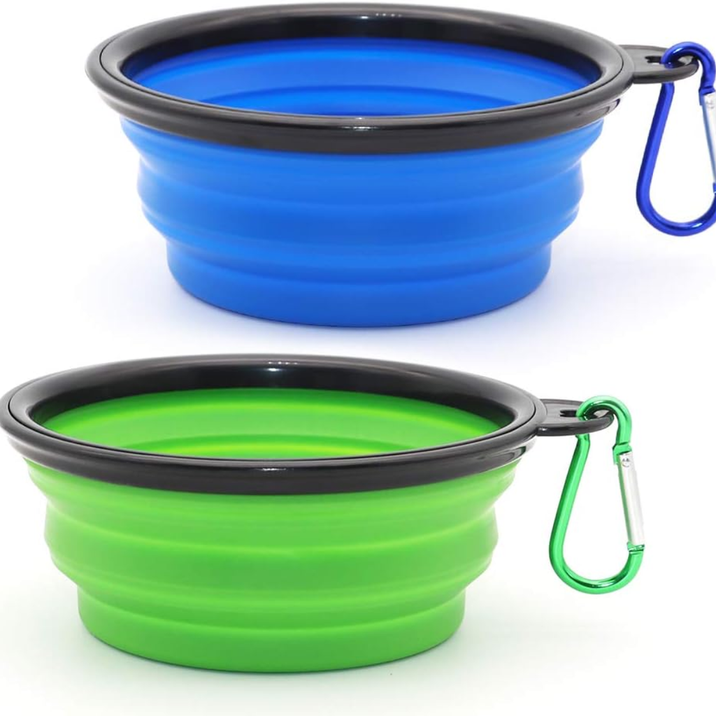 Bols collapsibles pour chien