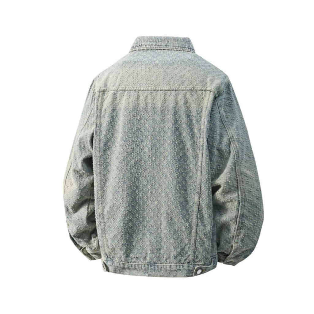 Veste de travail pour hommes lavés, style coréen
