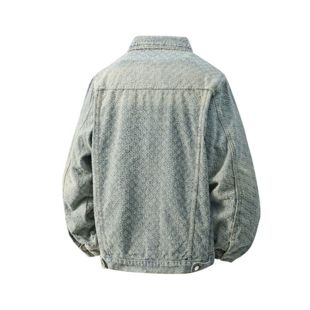 Veste de travail pour hommes lavés, style coréen