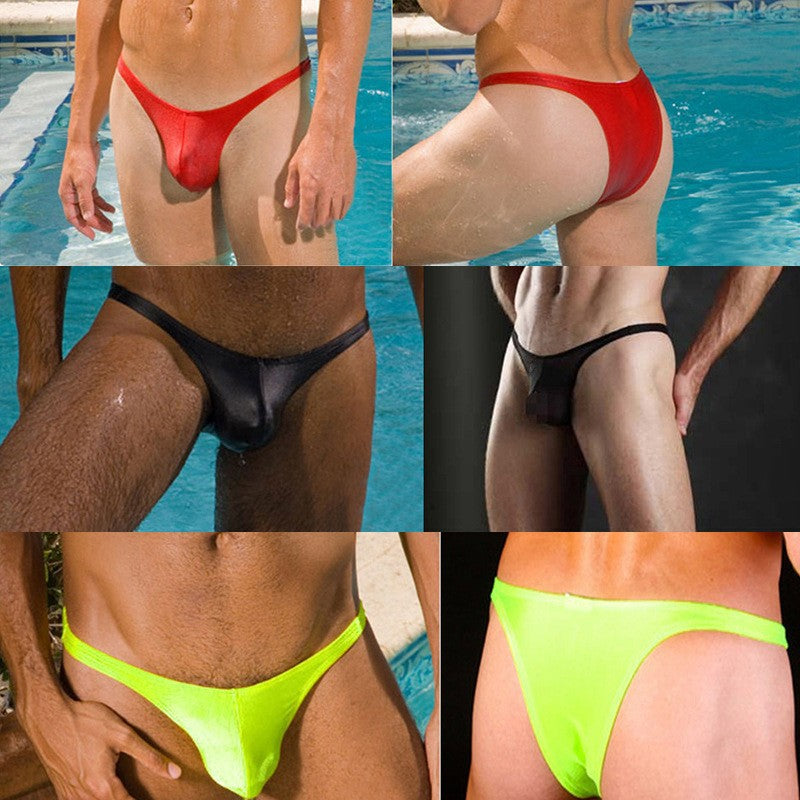 Sous-vêtements de bikini de plage Sexy Low Waist pour hommes