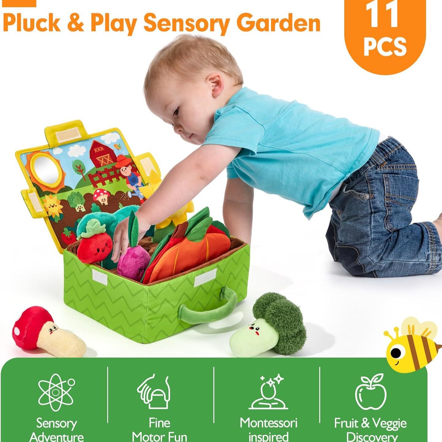 Enfants créatifs Montessori jouets de bébé sensoriels